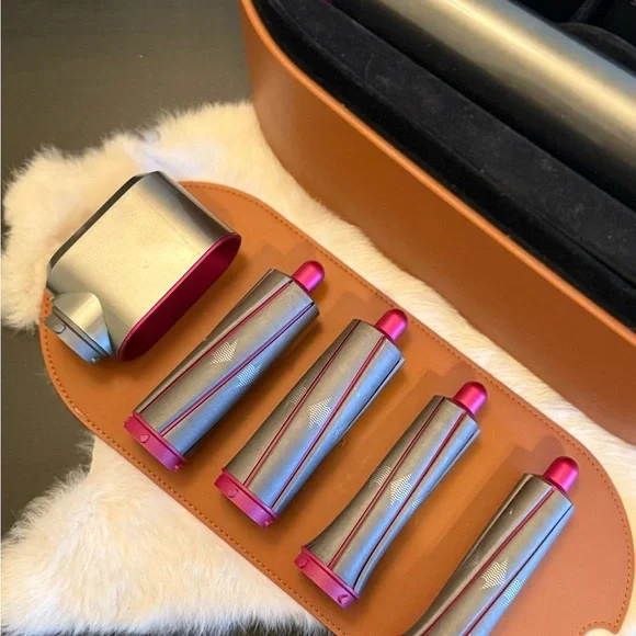 Dyson Hair Styling Kit in Gray and Pink
